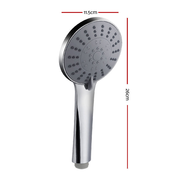 Handheld Shower Head 4.5" High Pressure 5 Modes Poweful Round Chrome Shower Heads & Combos