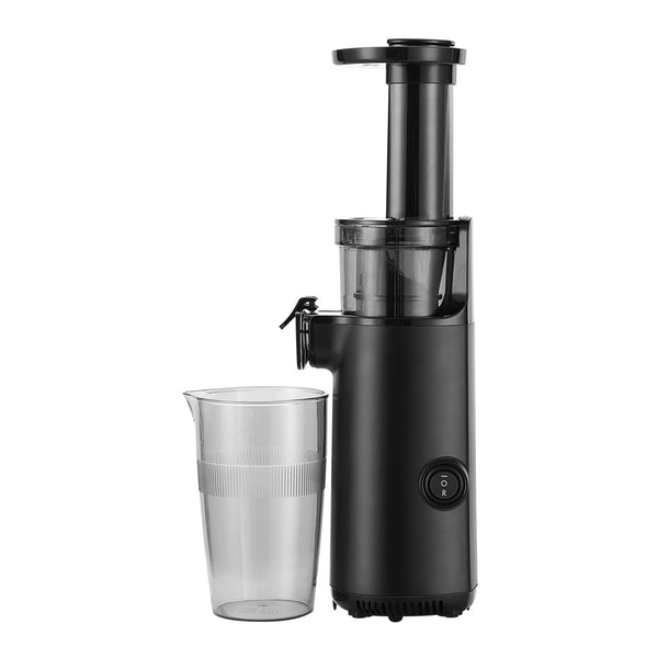 Devanti Slow Juicer Cold Press Fruit Extractor 130W Black Juicers