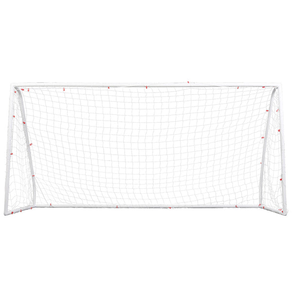 Everfit 12Ft Soccer Football Goal Net Upvc Frame With Pe Mesh Weatherproof Portable Goals For Backyard Training Competitive Play Soccer Goals