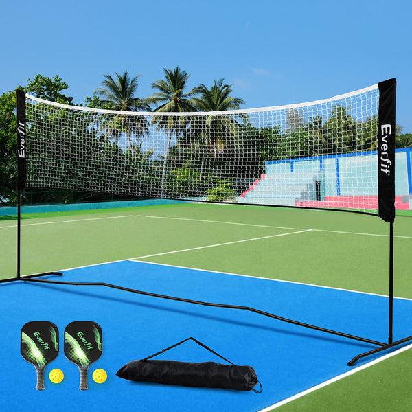 Everfit 3.6M Badminton Tennis Net Portable Volleyball Kit Adjustable Height Tennis Nets