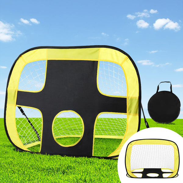 Everfit Football Net Soccer Goal Rebound Target Hitter Training Soccer Goals