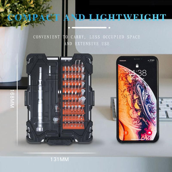 62 In 1 Multi Functional Screwdriver Set For Electronics Maintenance And Repair Screwdrivers & Nutdrivers