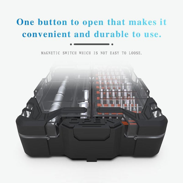 62 In 1 Multi Functional Screwdriver Set For Electronics Maintenance And Repair Screwdrivers & Nutdrivers