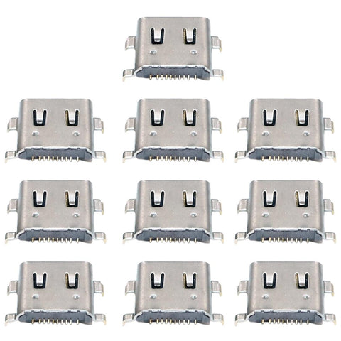 10 X Charging Port Connectors For Motorola Xt1662 Mobile Phone Parts