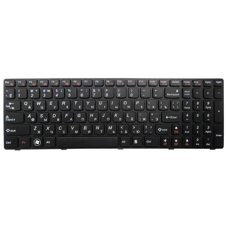 Russian Keyboard For Lenovo V570 Z570 Z575 Laptop Seamless Typing Keyboards