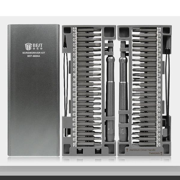 Fifty Piece S2 Steel Precision Screwdriver Set For Electronics And Hand Tools Screwdrivers