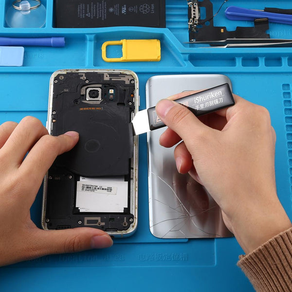 Qianli Ishuriken Solder Paster Scraping Knife 0.2 Millimetre Bevel Wear Resistant Mobile Phone Parts