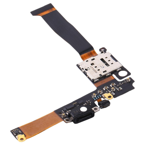Charging Port Flex Cable With Sim Card Holder Socket For Nokia 8 Sirocco Mobile Phone Parts
