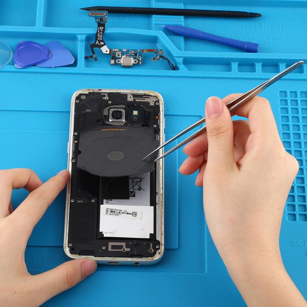 Non Magnetic Stainless Steel Tweezers With 0.15Mm Tip For Precision Use Electronics Tweezers