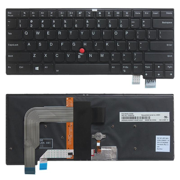 Backlit Us Keyboard For Lenovo Thinkpad T460s And T470s Models Keyboards & Keypads