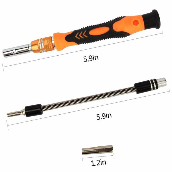 Fifty Eight Piece Mobile Phone Repair Screwdriver Set With Various Bits Mobile Phone Parts