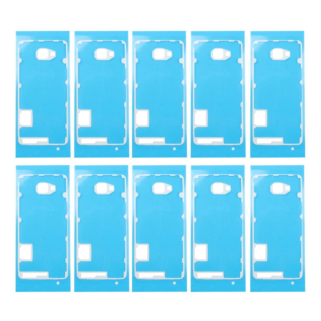 10 Pack Rear Housing Adhesive For Galaxy A7 2016 / A7100 Black Mobile Phone Parts