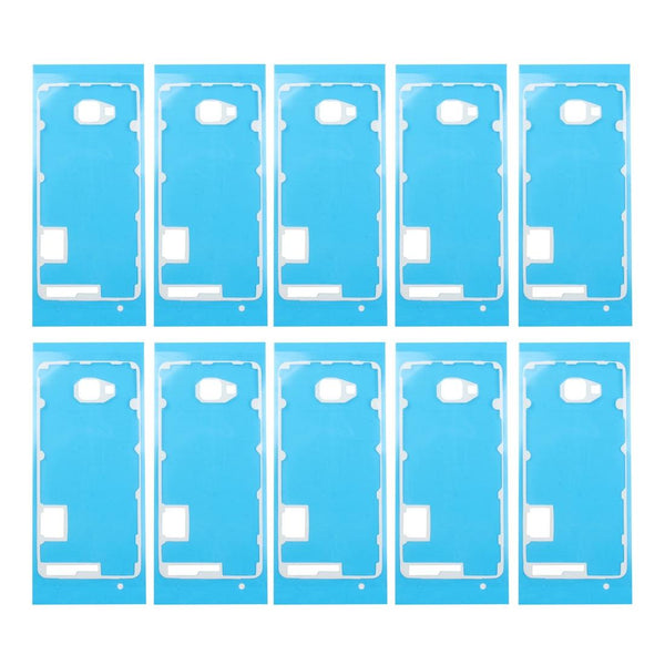 10 Pack Rear Housing Adhesive For Galaxy A7 2016 / A7100 Black Mobile Phone Parts