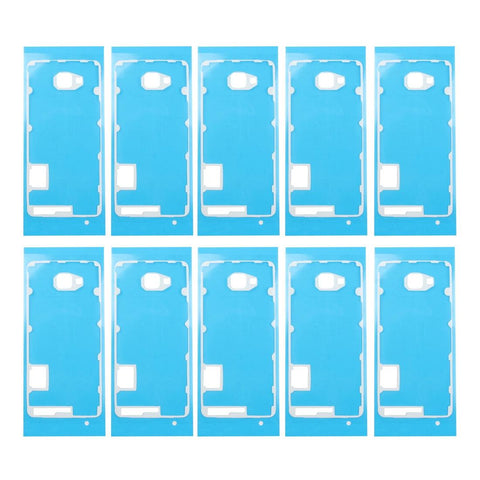 10 Pack Rear Housing Adhesive For Galaxy A7 2016 / A7100 Black Mobile Phone Parts