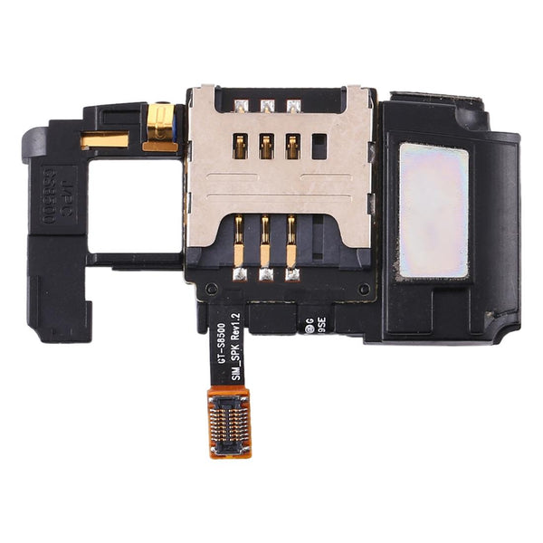 Sim Card Holder With Speaker Ringer Replacement For Samsung S8500 Model Mobile Phone Parts