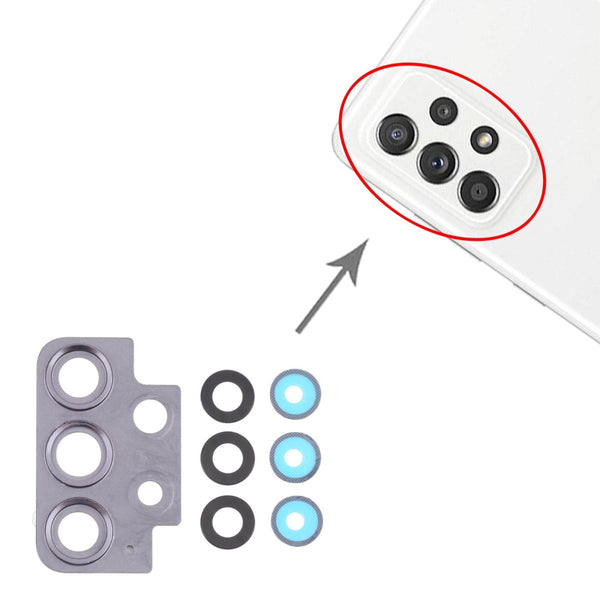 10 Piece Camera Lens Cover Set For Samsung Galaxy A52 5G Mobile Phone Parts
