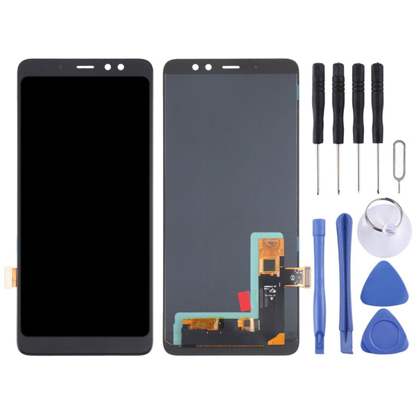 Full Assembly Oled Lcd Screen For Samsung Galaxy A8 2018 With Digitizer Replacement Mobile Phone Parts
