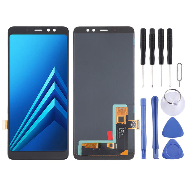 Full Assembly Oled Lcd Screen For Samsung Galaxy A8 2018 With Digitizer Replacement Mobile Phone Parts
