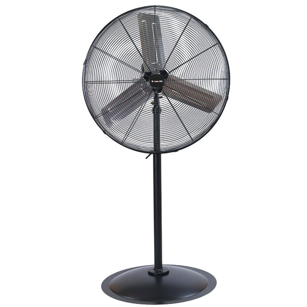 Baumr Ag 30' 762Mm 300W Industrial Pedestal Fan Large Commercial Heavy Duty Speed Eess Certified Portable Fans