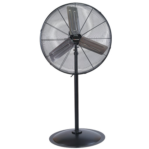 Baumr Ag Baumr Ag 30' 762Mm 300W Pedestal Fan Large Commercial Heavy Duty Speed Eess Certified Portable Fans