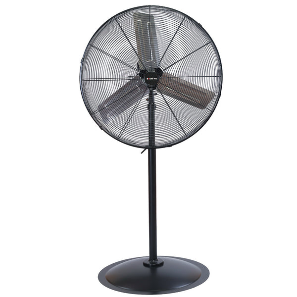 Baumr Ag 30' 762Mm 300W Industrial Pedestal Fan Large Commercial Heavy Duty Speed Eess Certified Portable Fans