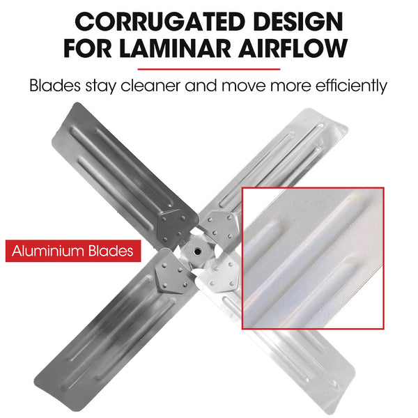 Baumr Ag 42' 1067Mm 660W Industrial Mobile Floor Drum Fan Belt Drive Tilting Large Commercial Heavy Duty Frame Eess Certified Portable Fans