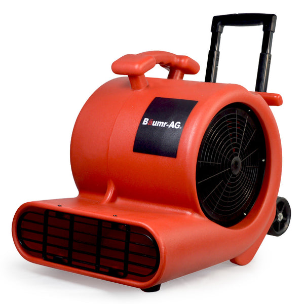 Baumr Ag Baumr Ag 3 Speed Carpet Dryer Air Mover Blower Fan 1400Cfm Sealed Copper Motor Poly Housing Telesscopic Handle And Wheels Blowers Air Movers