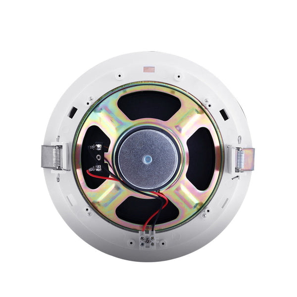 2 X 6" In Ceiling Speakers Home 80W Theatre Stereo Outdoor Multi Room Audio Docks & Mini Speakers