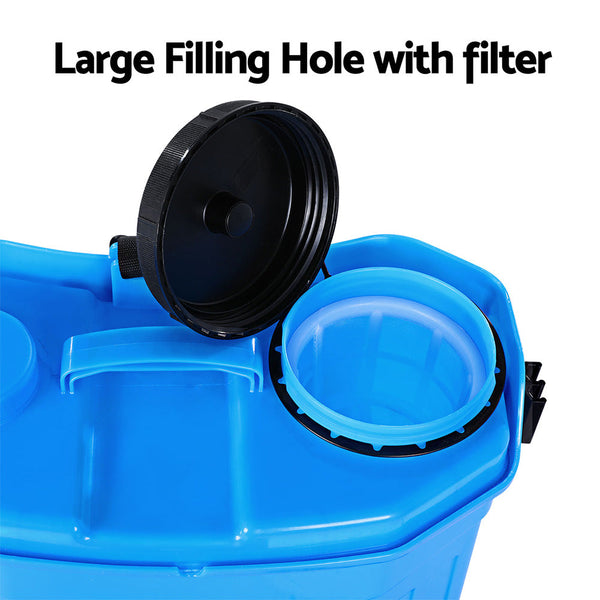 Giantz Weed Sprayer Electric 16L Knapsack Backpack Pesticide Spray Farm Garden Weed Sprayers