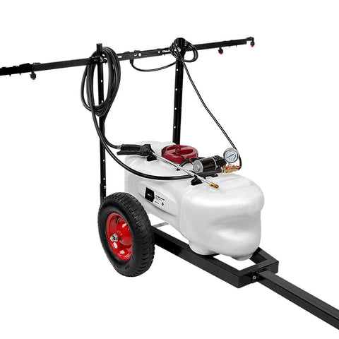 Giantz Weed Sprayer 100L Trailer 1.5M Boom Garden Spray Weed Sprayers