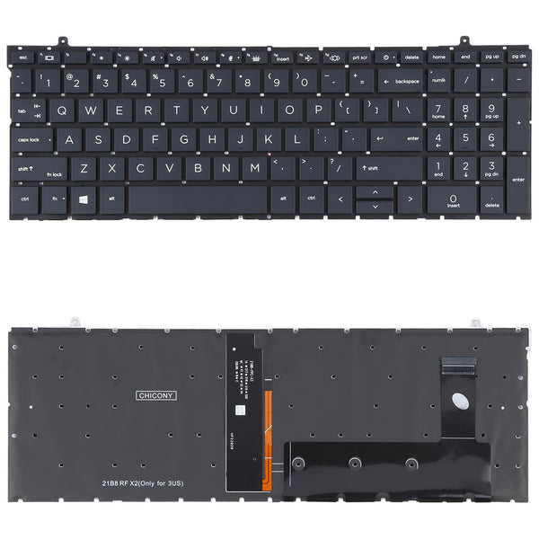 Backlit United States Keyboard For Hp Probook 450 And 455 G9 Series Keyboards & Keypads