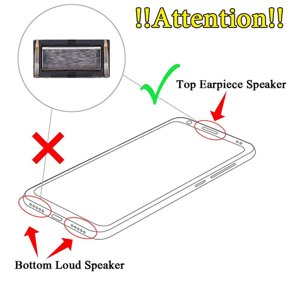 10 Pack Earpiece Speakers For Nokia 3.1 Replacement Parts Mobile Phone Parts