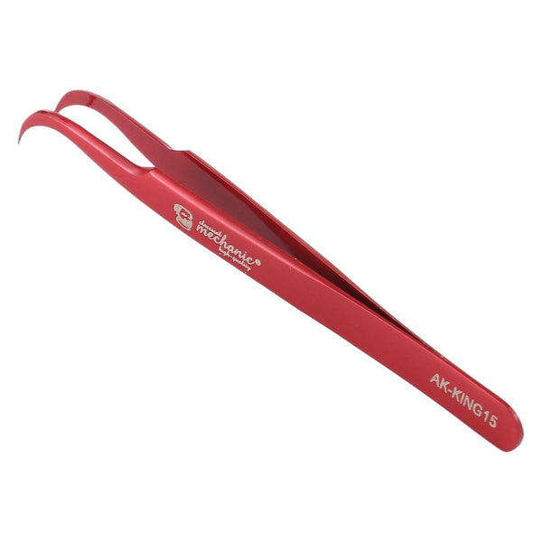 High Tenacity Curved Tweezers For Mechanics Durable Precision Tools Electronics Tweezers