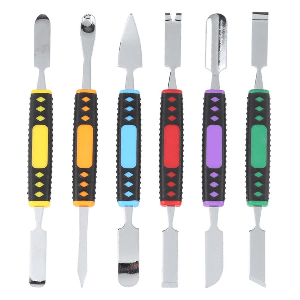 Universal Six In One Metal Crowbar Pry Tool For Lcd Screen Removal Mobile Phone Parts