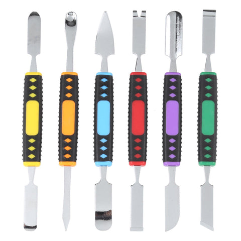 Universal Six In One Metal Crowbar Pry Tool For Lcd Screen Removal Mobile Phone Parts