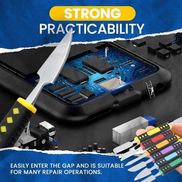 Universal Six In One Metal Crowbar Pry Tool For Lcd Screen Removal Mobile Phone Parts