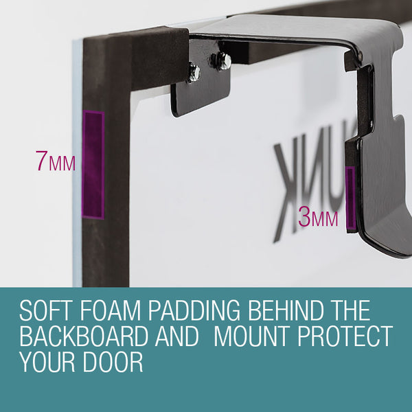 Dr. Dunk Dr.Dunk Indoor Mini Basketball Hoop Ring Backboard Kit Door Mounted Kid Set Basketball Backboards