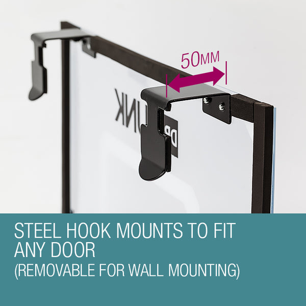 Dr. Dunk Dr.Dunk Indoor Mini Basketball Hoop Ring Backboard Kit Door Mounted Kid Set Basketball Backboards