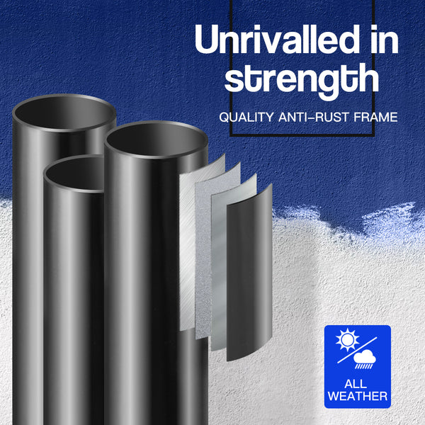 Dr. Dunk Dr.Dunk Basketball Stand System Kids Hoop Portable Height Rim Ring Basketball Backboards