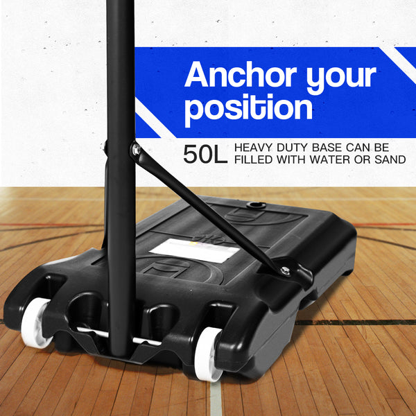 Dr. Dunk Dr.Dunk Basketball Stand System Kids Hoop Portable Height Rim Ring Basketball Backboards