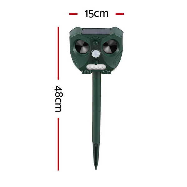 Gardeon Snake Repeller Ultrasonic Battery Usb Powered Repellents & Deterrents