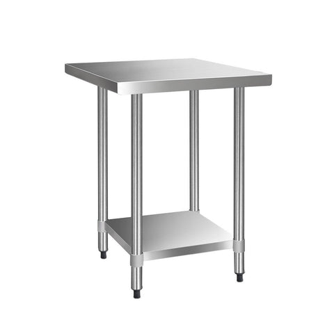 Cefito 760X760mm Stainless Steel Kitchen Bench 430 Work Benches