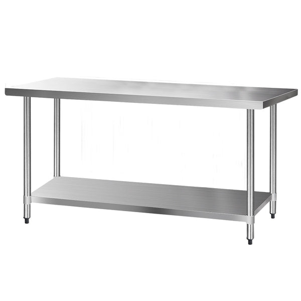 Cefito 1829X760mm Stainless Steel Kitchen Bench 430 Work Benches