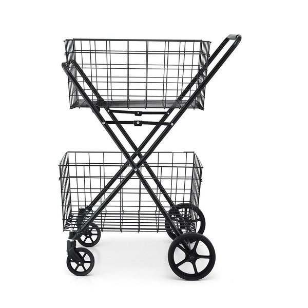 Emajin Foldable Shopping Trolley Cart Shopping Trolleys Baskets