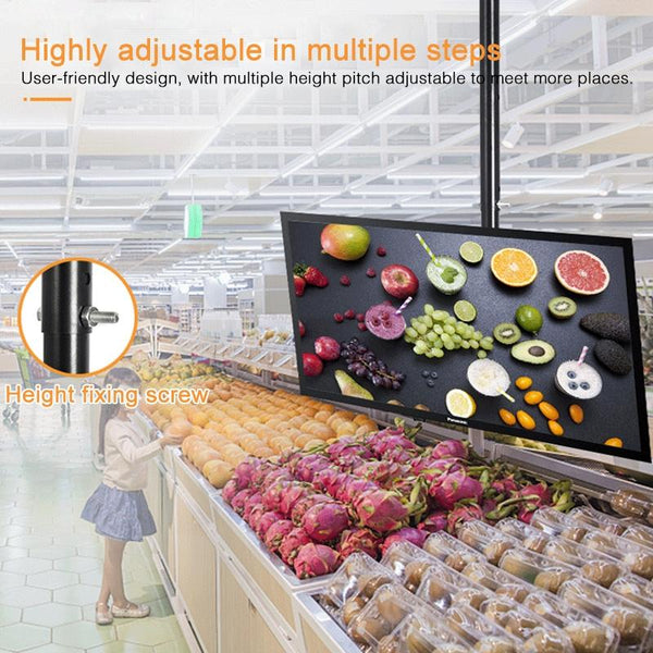 Single Screen Television Wall And Ceiling Mount For 32 To 65 Inch Displays Tv Stands & Mounts