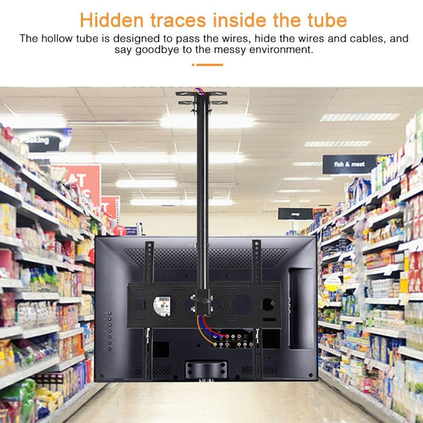 Single Screen Television Wall And Ceiling Mount For 26 To 60 Inch Displays Tv Stands & Mounts