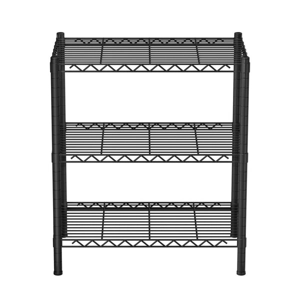 Artiss 3 Tier Shelving Unit Adjustable Garage Storage Shelves Kitchen Rack Steel Kitchen Carts