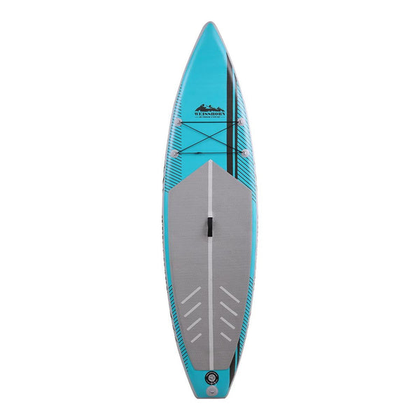 Weisshorn Stand Up Paddle Board 10.5Ft Inflatable Sup Surfboard Paddleboard Kayak Green Surfboards
