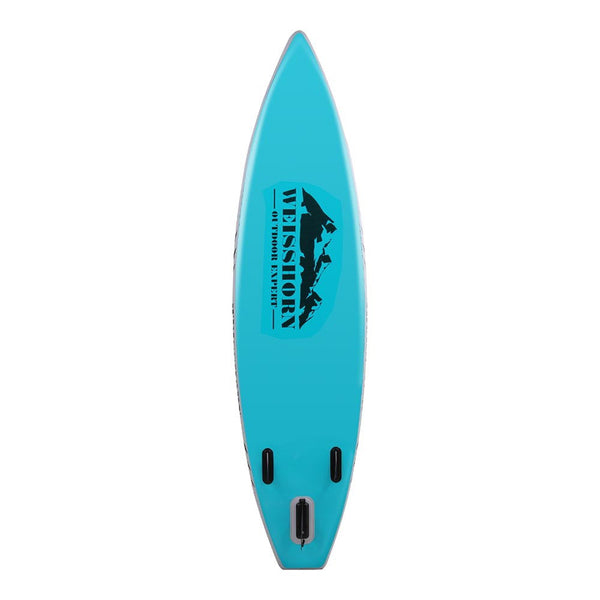 Weisshorn Stand Up Paddle Board 10.5Ft Inflatable Sup Surfboard Paddleboard Kayak Green Surfboards