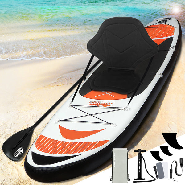 Weisshorn Stand Up Paddle Board 11Ft Inflatable Sup Surfboard Paddleboard Kayak Red Surfboards